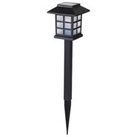 Sunnydays Tuinlampen / prikspot Solar Lumio - zwart - kunststof - 38 cm