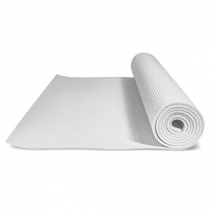 Gorilla Sports Yogamat - PVC - 180 x 60 x 0,5 - Grijs