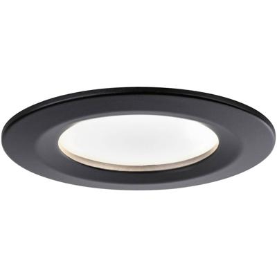 Paulmann 94474 LED-inbouwlamp Set van 3 stuks LED 18 W Zwart (mat)