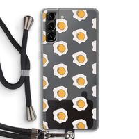 Bacon to my eggs #1: Samsung Galaxy S21 Plus Transparant Hoesje met koord