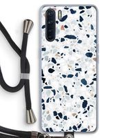 Terrazzo N°1: Oppo A91 Transparant Hoesje met koord