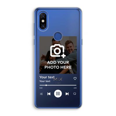 Music Player: Xiaomi Mi Mix 3 Transparant Hoesje