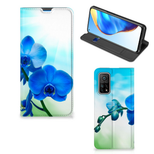 Xiaomi Mi 10T | 10T Pro Smart Cover Orchidee Blauw - Cadeau voor je Moeder