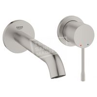 Grohe Essence Tweegats wastafelkraan inbouw M-Size SUPERSTEEL 19408DC1 - thumbnail