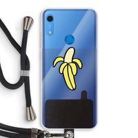 Banana: Huawei Y6s Transparant Hoesje met koord