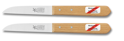 Robert Herder Molenmes - Hout - Lemmet 9.2 cm - 2 Stuks