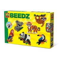 SES Creative Beedz Strijkkralen Jungle Dieren 2400 Stuks