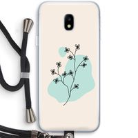 Love your petals: Samsung Galaxy J3 (2017) Transparant Hoesje met koord
