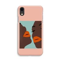 Orange lips: iPhone XR Volledig Geprint Hoesje