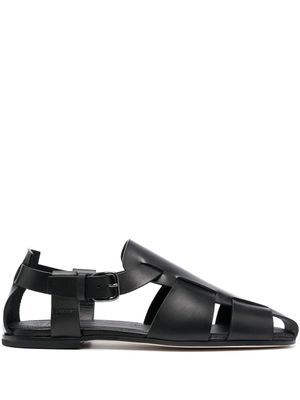 Officine Creative sandales Fidel 001 en cuir - Noir
