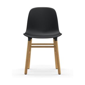 Normann Copenhagen Form Chair eetkamerstoel eiken Black