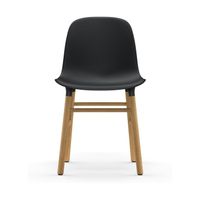 Normann Copenhagen Form Chair eetkamerstoel eiken Black