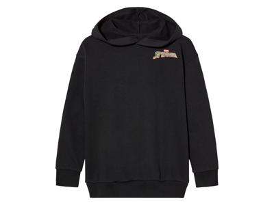 Kinder hoodie (146/152, Zwart)