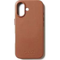 Mujjo Full Leather Case MagSafe Hoes voor iPhone 17 Bruin