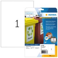 Etiket HERMA 4866 210x297mm weerbestendig wit 10stuks - thumbnail