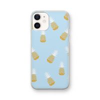 Ananasjes: iPhone 12 Transparant Hoesje