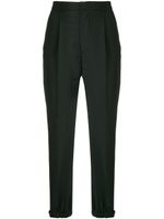 Prada high waist tapered trousers - Noir - thumbnail