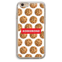 Koekerond: iPhone 6 Plus / 6S Plus Transparant Hoesje Koekerond: iPhone 6 Plus / 6S Plus Transparant Hoesje