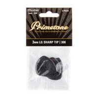 Dunlop 477P308 Primetone Classic Large Sharp Gypsy Jazz Plectrum 3.0mm 3-Pack