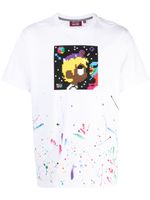 Mostly Heard Rarely Seen 8-Bit t-shirt Head In The Stars - Blanc