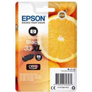 Singlepack Photo Black 33XL Claria Premium Ink Inkt
