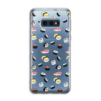 Sushi time: Samsung Galaxy S10e Transparant Hoesje