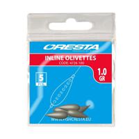 Cresta Inline Olivettes 0.4 gr 6st. - thumbnail