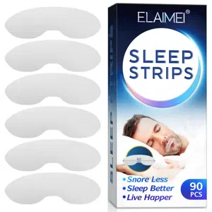 Deepsleep SleepStrips Premium Anti-Snurk Mondpleisters ovaal - 90 stuks