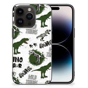 Dierenprint Telefoonhoesje voor iPhone 15 Pro Dinosaurus