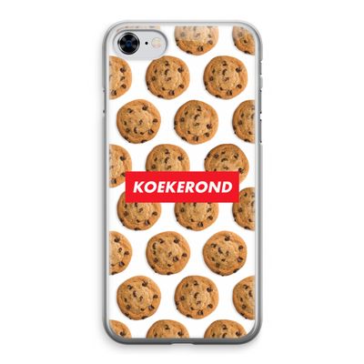 Koekerond: iPhone 8 Transparant Hoesje