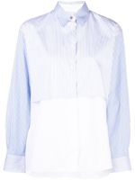 PS Paul Smith chemise à rayures - Blanc