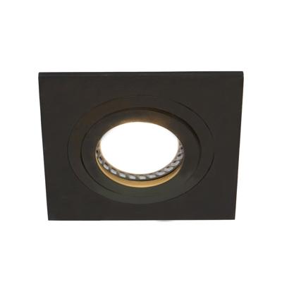 Steinhauer Zwarte inbouwspotSquare - 7305ZW