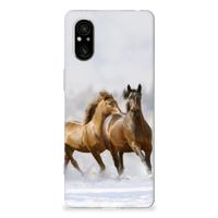 Sony Xperia 5 V | TPU Hoesje | Paarden