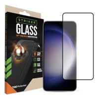 Striker D3O Xtreme Impact Glass Screen Protector - Black Frame - Samsung Galaxy S22 5G/S23 5G