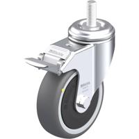 Blickle LKRA-PATH 101KF-FI-ELS-GS12 Zwenkwiel met rem Wieldiameter: 100 mm Draagvermogen (max.): 120 kg 1 stuk(s)