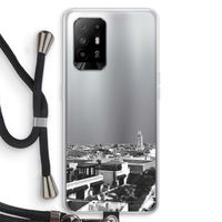Marrakech Skyline : Oppo A94 5G Transparant Hoesje met koord