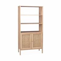 sweeek - Boekenplank, B 80 x D 37 x H 163cm