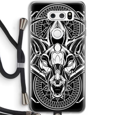 Oh Deer: LG V30 Transparant Hoesje met koord