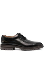 Common Projects derbies en cuir - Noir