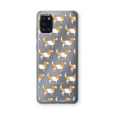 Doggy: Samsung Galaxy A31 Transparant Hoesje