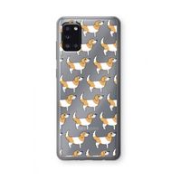 Doggy: Samsung Galaxy A31 Transparant Hoesje