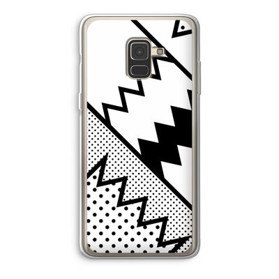 Pop Art #5: Samsung Galaxy A8 (2018) Transparant Hoesje
