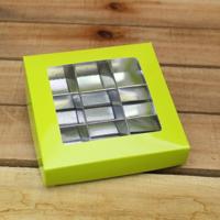 Bonbon doosjes - Chocolade doosje - Limoengroen 134 basic - 24 stuks