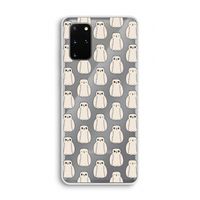 Uilen: Samsung Galaxy S20 Plus Transparant Hoesje