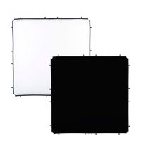 Manfrotto LL LR82221R Skylite Rapid Fabric Large 200x200cm black/white