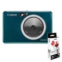 Canon Instant Zoemini S2 Petrol + Papier Bundel Canon Instant Zoemini S2 Petrol + Papier Bundel