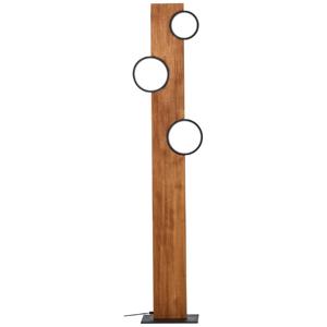 Brilliant VloerlampCheesy hout - G99935/76