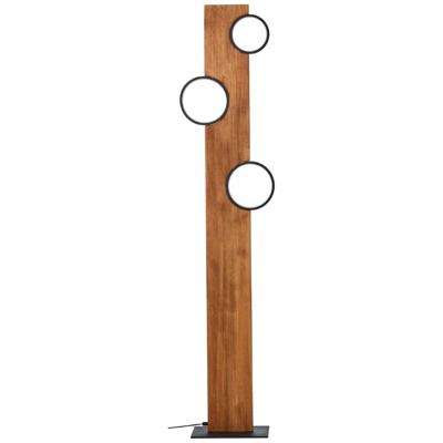 Brilliant VloerlampCheesy hout - G99935/76