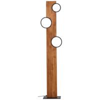 Brilliant VloerlampCheesy hout - G99935/76