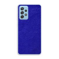 Majorelle Blue: Samsung Galaxy A73 Transparant Hoesje